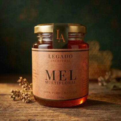 Mel 100% Puro Natural Multifloral 280g | Legado Ancestral